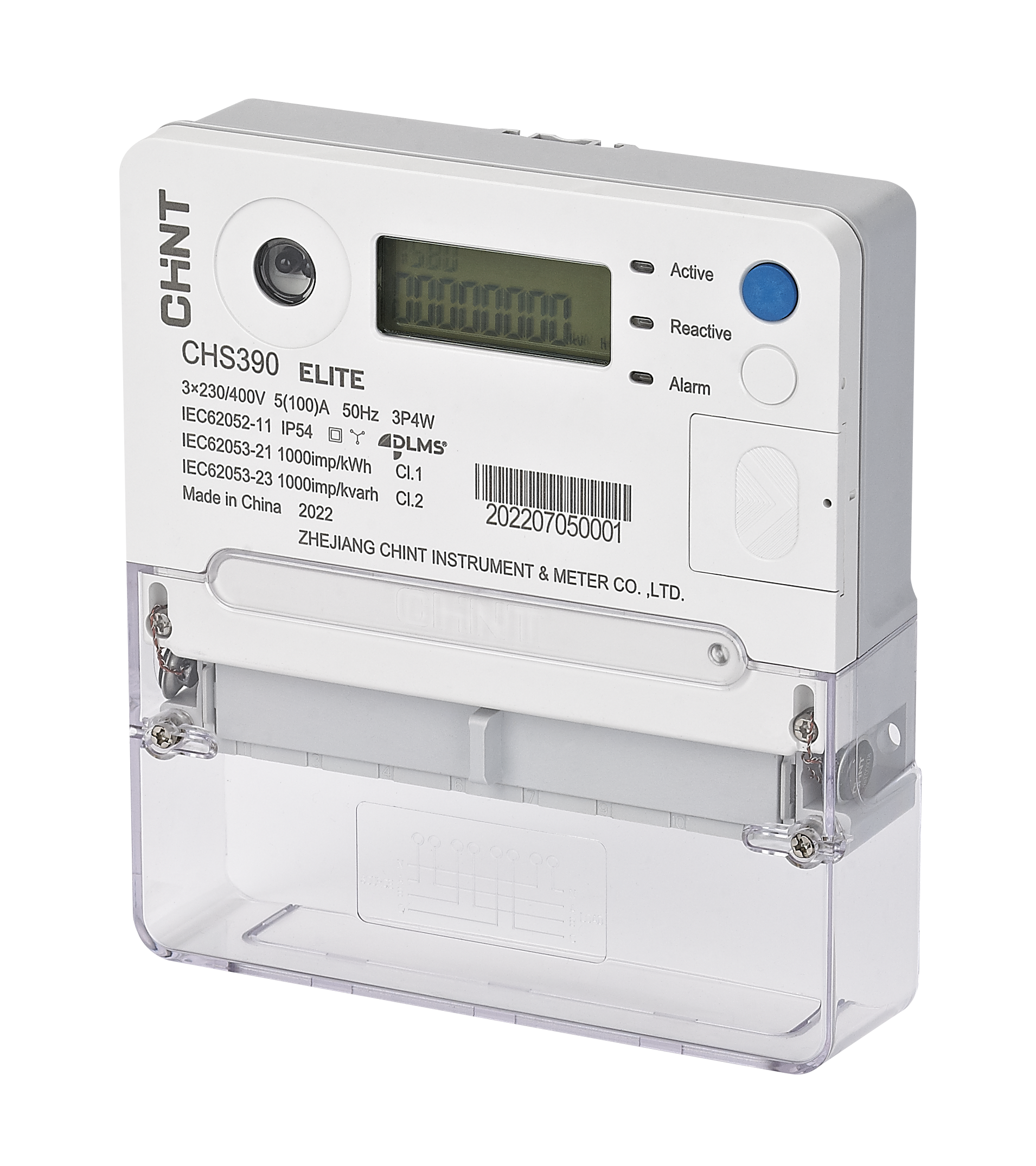 CHS390-Poly Phase Meter-Studio Image-1
